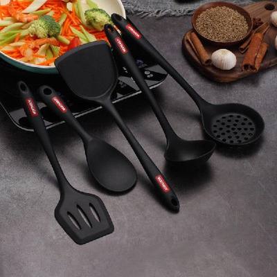 推荐WORTHBUY Silicone Cooking Utensils Set Heat Insulation