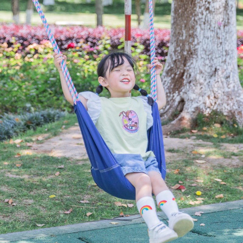 现货秋千b儿童户外室内小孩便携家用挂钩组合庭院玩具软板户外荡