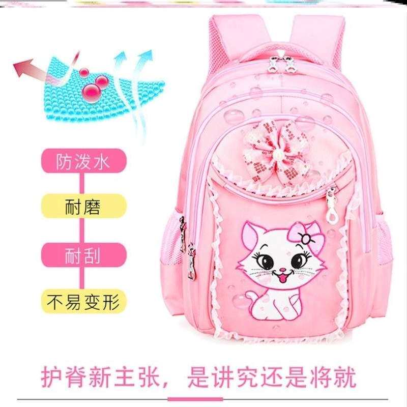 猫咪女孩子新品幼儿园2020年新款书包女童可爱型学生包小朋友结实