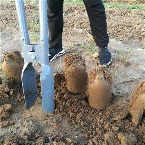 厂促厂促打电线杆洞工具掏洞提o栽挖线杆坑神器夹锹对锨挖苗器品