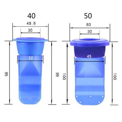 新品40/50 Tubes Odor proof Floor Leak Silicone Core Water Pi