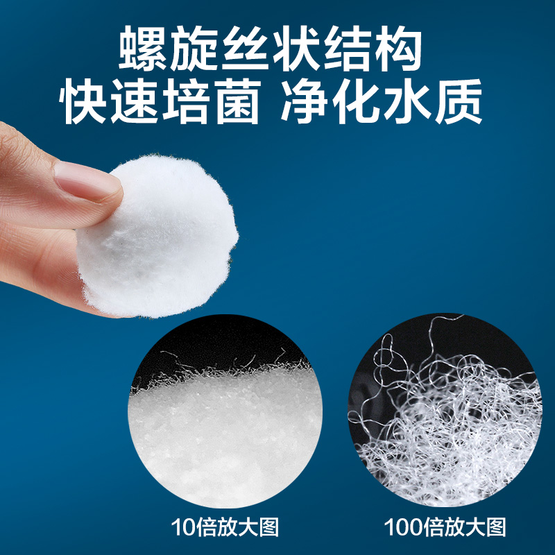 鱼缸过滤棉专用滤材净水培菌细菌屋滴流I过滤盒生化底滤上过滤材