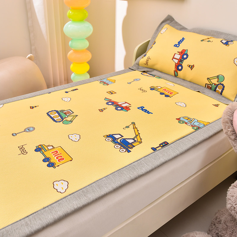 婴儿冰丝凉席儿童软席幼儿园床宝宝午睡冰藤席凉感草席子夏季,婴童用品,婴童凉席系列,淘宝优惠券,粉丝福利购,淘宝优惠卷