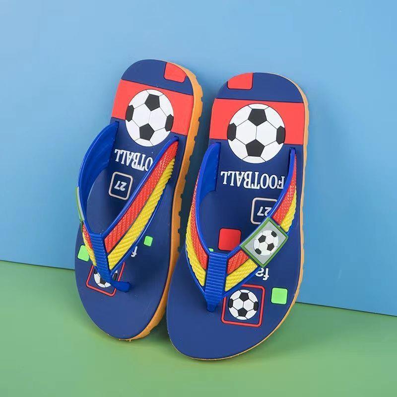 儿童人字拖男童沙滩夹脚夹板拖鞋B防滑男孩小孩海边夹趾夹拖外穿