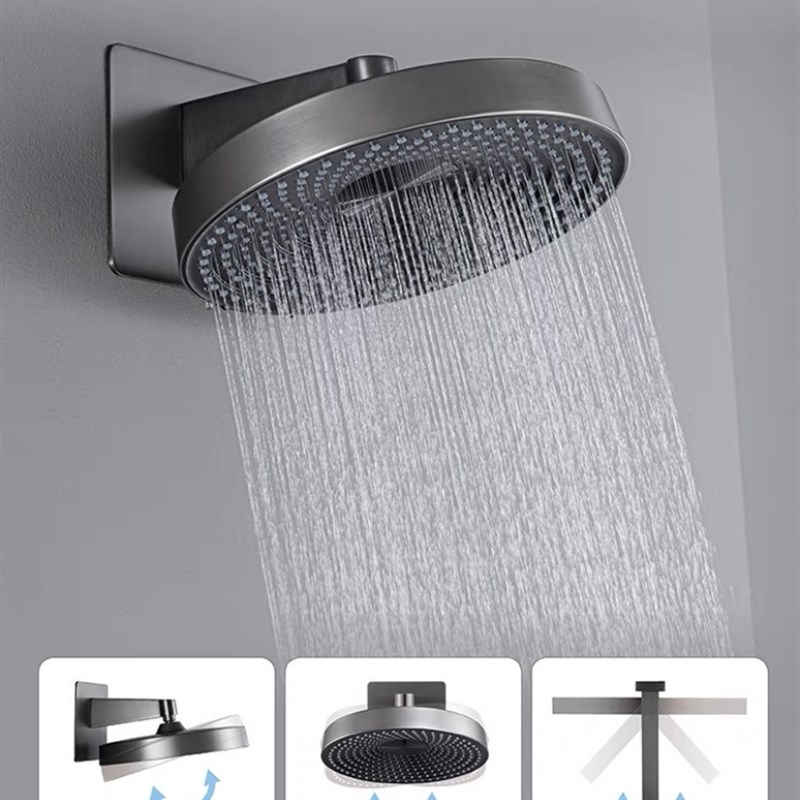 全铜暗装花洒嵌入墙式淋浴套装家用浴室卫生间墙出隐藏冷热花洒