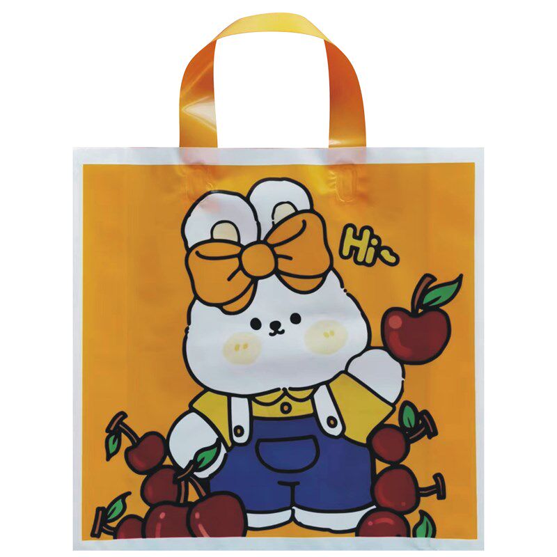 新款手提胶袋 男女服装手拎袋 礼物塑料包装袋子礼品袋服饰购物袋