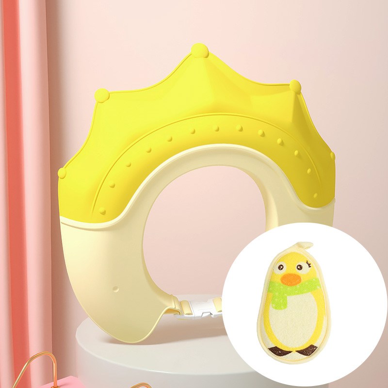 小孩婴儿宝宝洗头帽神器防水洗发护耳护眼洗澡帽子儿童浴帽帽新款