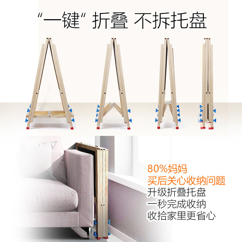 儿童黑板支架式家用写字板小学生白板学写字无尘画板涂鸦板婴幼儿