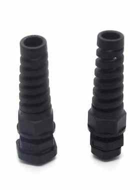 尼龙电缆防折弯防水接头耐扭式保护带PG7/9/11/13.5/16/19/21