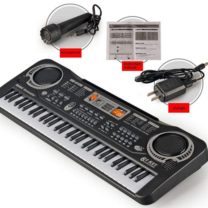 Electronic Organ for Kids Keyboard 61 Keys Digital Electroni
