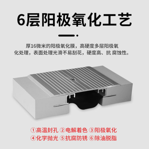 现货建筑变e形缝厂家不锈钢楼地面抗震沉降缝内外墙铝合金盖板型