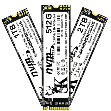 固态NVMe PCIE 4.0 512G 1TB 2T固态硬盘台式电脑笔记本MY.2 SSD