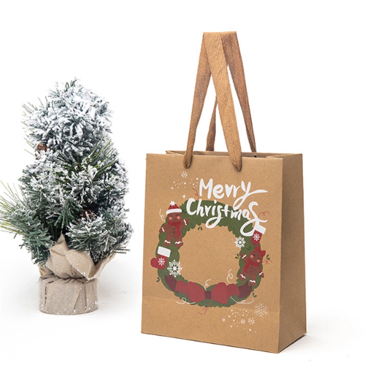 极速3x Christmas Tree Fun Christmas Gift  Paper Present Bag 包装 圣诞礼品包装 原图主图