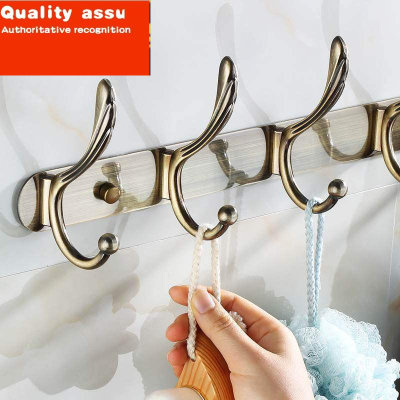 推荐European wall hangers hanging wall row hooks stainless