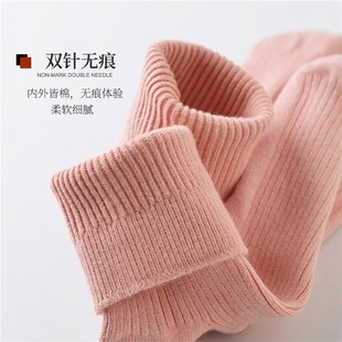 袜子女中筒袜可爱日系黑色春秋长袜吸汗防臭无骨全棉女袜潮