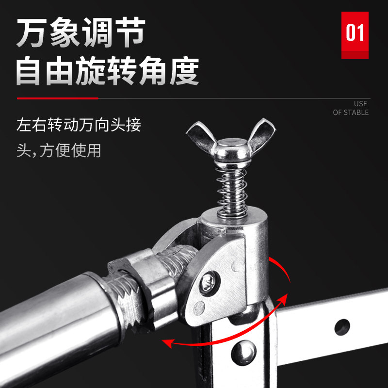 现货桥钓支架炮台万向鱼竿支架多功能船钓筏钓全金T属架杆器炮台