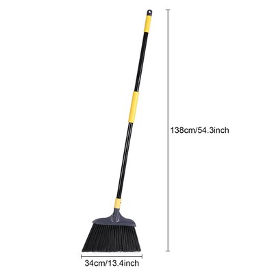 Heavy-Duty Broom Outdoor Commercial Perfect for Courtyard Ga