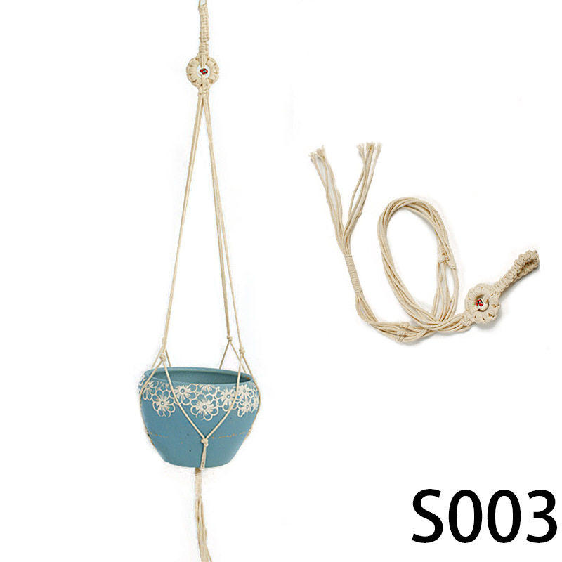 植物短绳手工编壁饰花盆网兜吊篮室内外植物挂绳棉花色,鲜花速递/花卉仿真/绿植园艺,花盆,淘宝优惠券,粉丝福利购,淘宝优惠卷