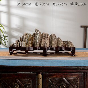 求珍悟石九龙壁山形石玄关新中式家居造型石新品原石客厅观赏石