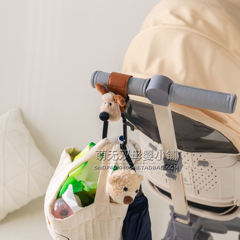 丸丫婴儿车挂钩宝宝手溜娃神器伞车电动车挂扣通用bb儿童推车现货图片