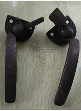 老式纯铜窗户执手/推窗拉手/锁窗扣内外门窗把手/老洋房把手6602B