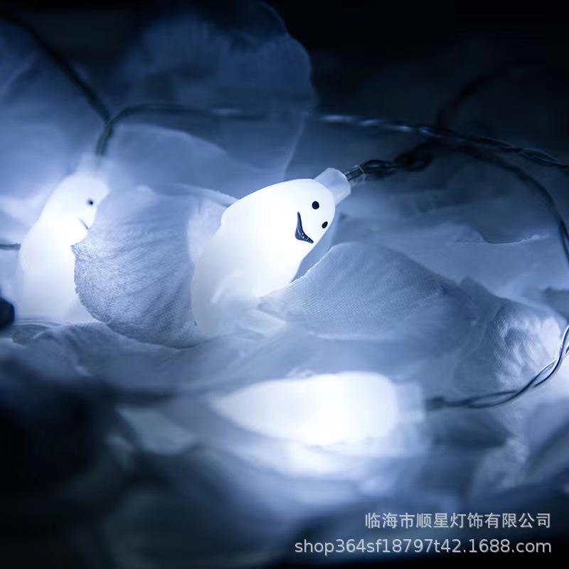 推荐Led Halloween Lights String Pumpkin Ghost Lights String