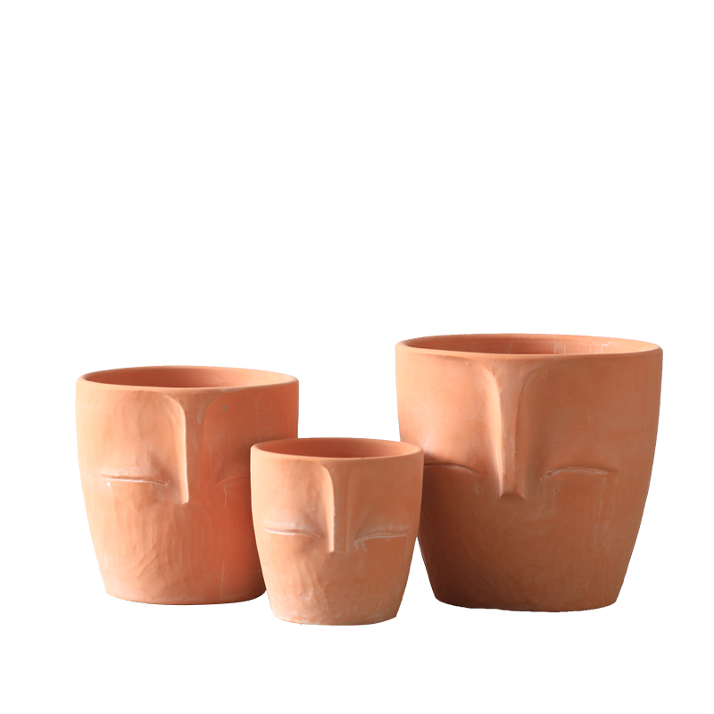 cs/set Ceramics Green Plans ott HumaKn FacePGardening Fl