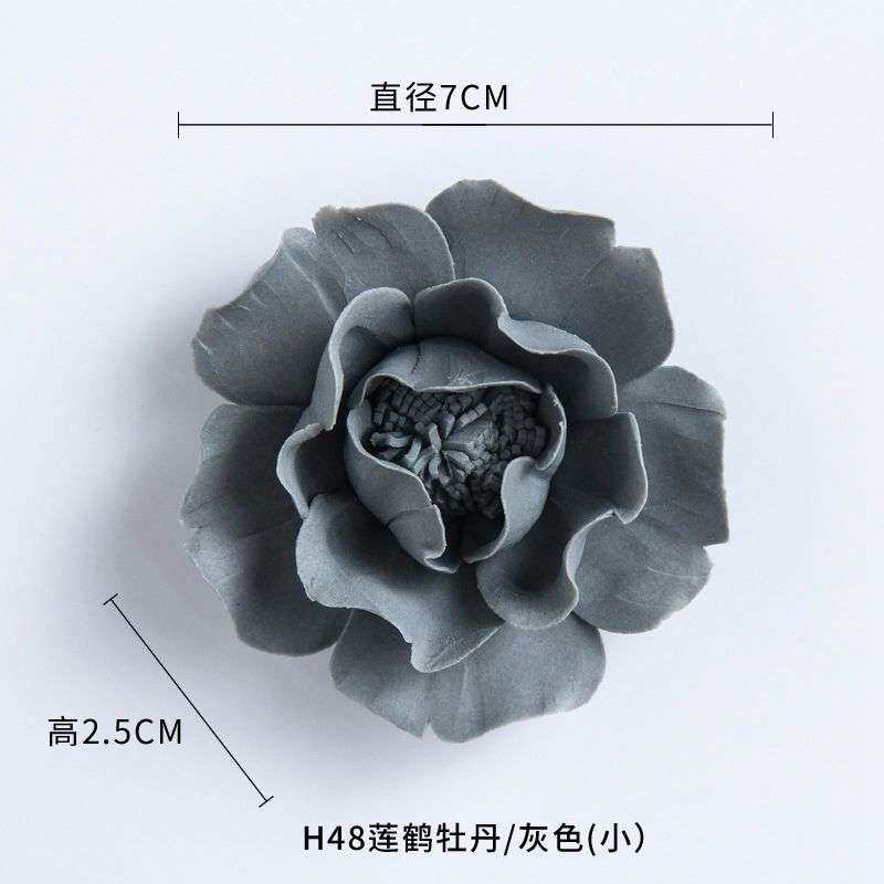 墙上装饰品挂件立体陶瓷墙挂花壁饰客厅卧室电视背景墙面墙壁挂。