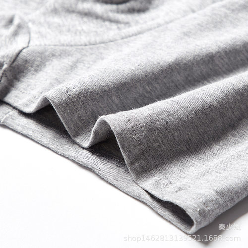 看守所监狱专用男士内裤纯棉平角裤 中腰宽松包过安检劳保