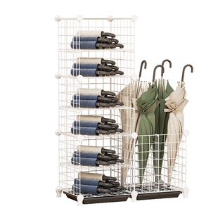 雨伞架大容量铁艺学校p班级教室用家门口简易鞋架商用酒店便民收