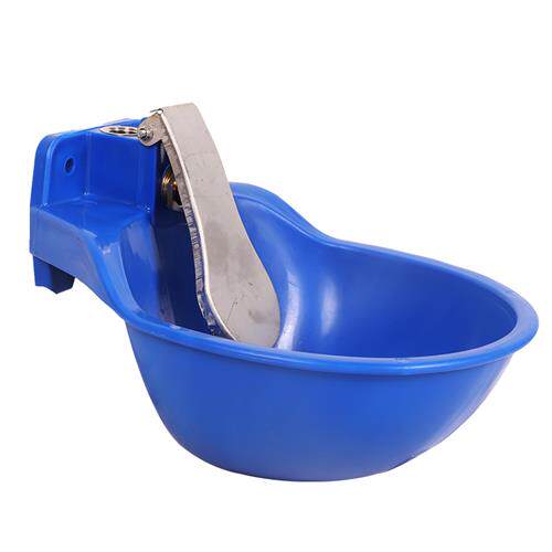 塑料牛用饮水碗育肥奶牛马驴饮水槽特大号铸铁牛用自动碗式饮