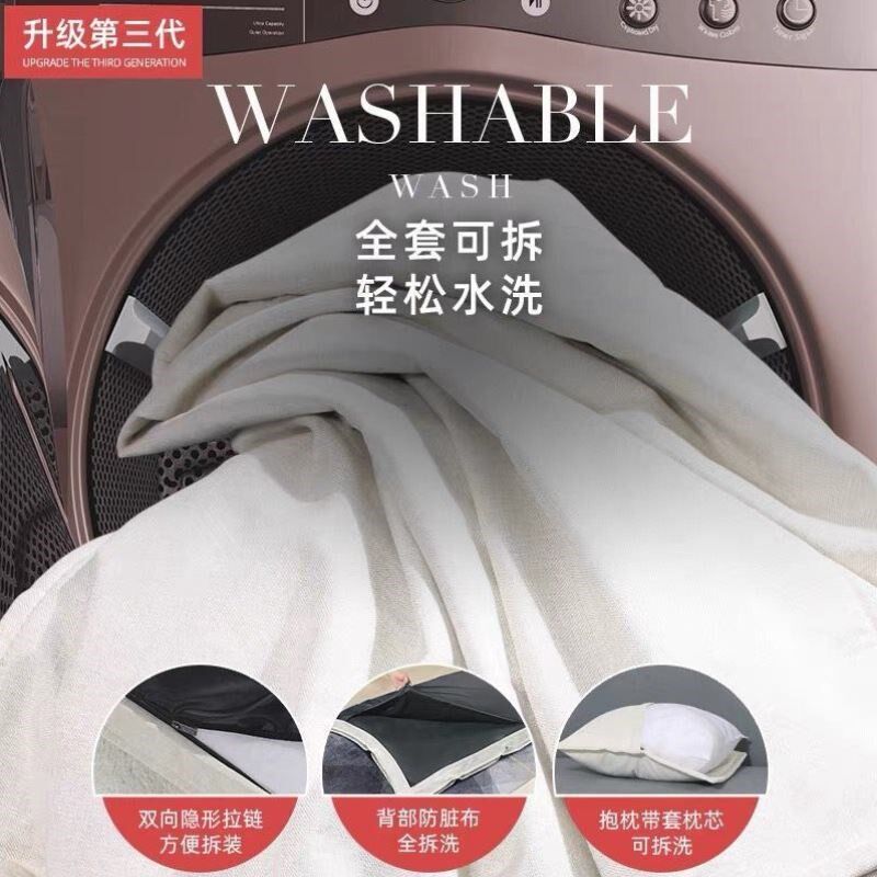 懒人沙发榻榻米沙发阳台躺卧卧室小沙发双人地上落地可折叠沙发床