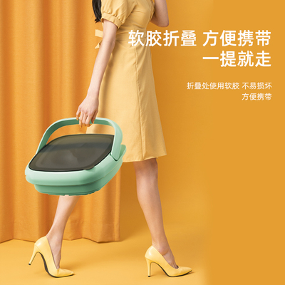 折叠洗衣机洗脱一体全自动小v型迷你便携式内衣内裤专用洗袜子神
