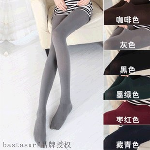 silk medium bottomed 速发Autumn stocking thick socks women