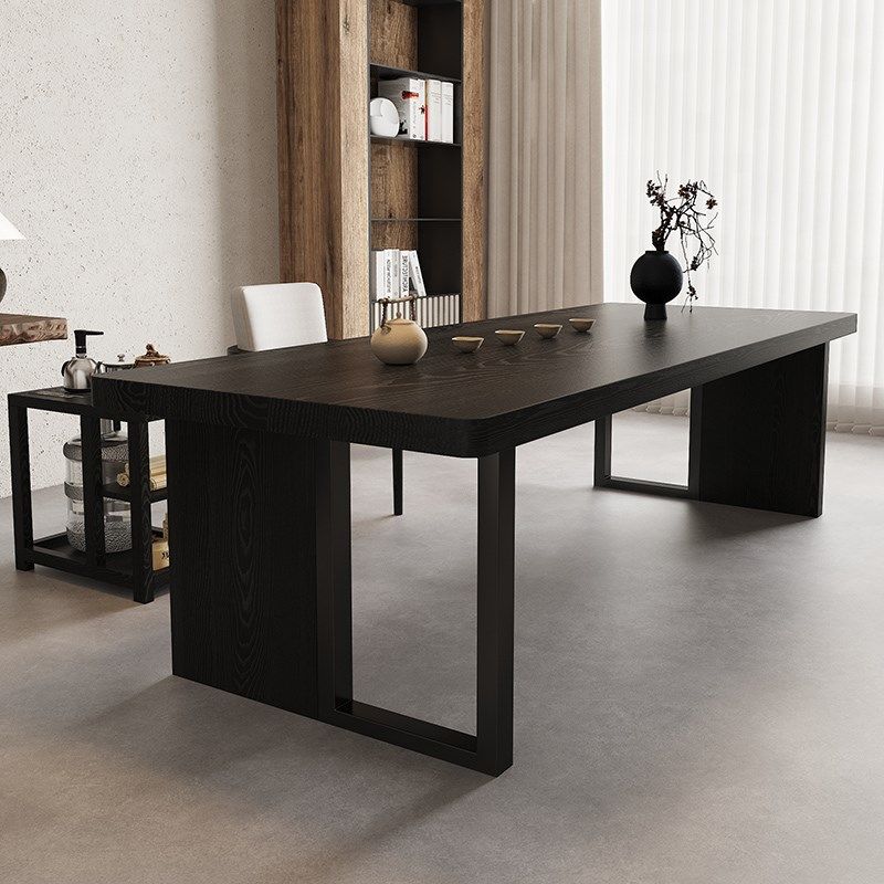 侘寂风实木茶桌家用现代高级一体两用铁艺泡茶桌客厅碳黑实木茶几,住宅家具,家用茶台/茶桌,淘宝优惠券,粉丝福利购,淘宝优惠卷