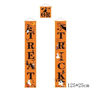 Halloween Door Decorations Couplet Outdoor Hanging Banner Pa