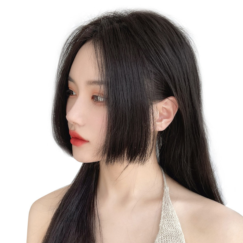 推荐公主切假发片刘海假发女自然前额仿真发中分头帘姬发式假刘海