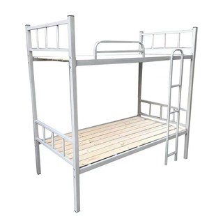 加工定制铁艺床学校双o层铁床上下铺铁床工地高低铁架床学生午睡