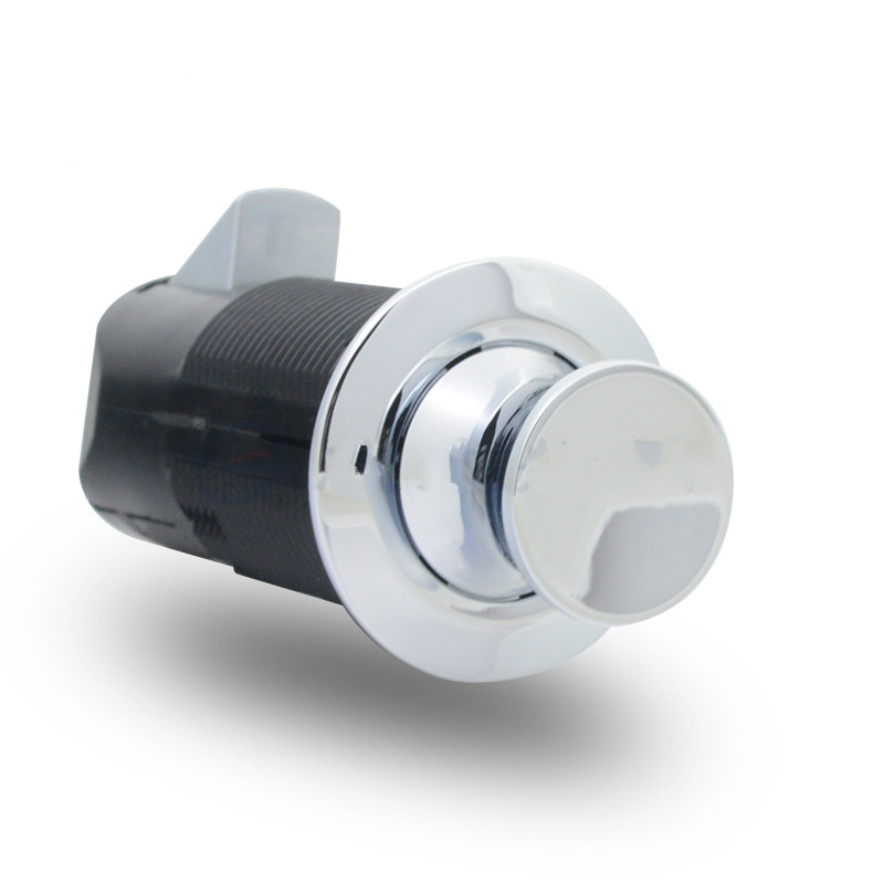 索斯科隐藏式柜门锁拉手点按压式门锁柜门锁拍拍手 游艇船舶配件