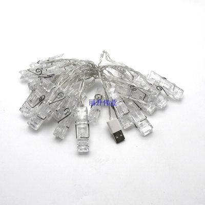 推荐Led Clip Lamp String 1 M 2 M 3 M 4 M 5 M 6 M 3aa Battery