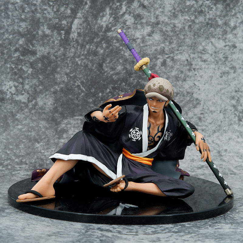 极速One Piece Anime Kimono Trafalgar Law Ver. GK Action Figu