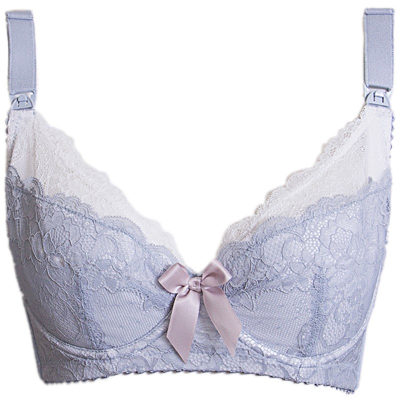 KKay哺乳文胸怀孕期产后孕妇内衣大码喂奶胸罩防下垂上托聚拢有型