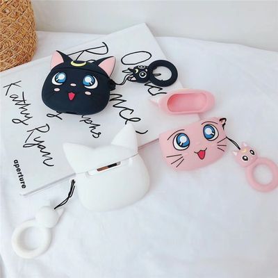 推荐Cartoon Luna Cute  3D Protective Cute Silicone for Airpo