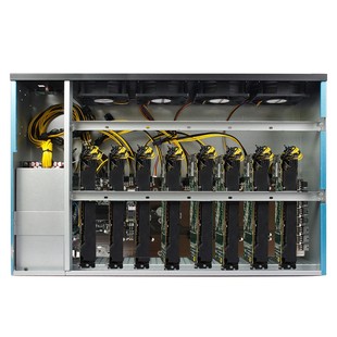 3070显卡 2080 8显卡机箱直插准系统平台台式 机B75主板65间距2060