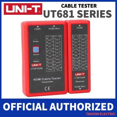极速UT681L Cable Tester LAN Auto Network  UT681C UT681HDMI E