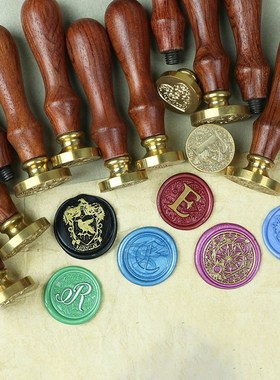 Wax Seal Stamp  Private Customize Logo Pattern Retro Antique