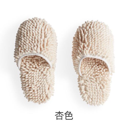 雪尼尔拖地懒人拖鞋擦地家用吸水防滑扫地居家地板清洁抹布