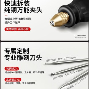 拍前议价 电磨机手持小型打磨机电动雕刻工具大功率手磨机切割抛