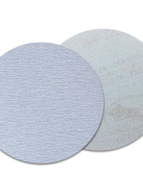 白砂6寸150mm植绒砂片 佛珠打磨砂纸 抛光机打蜡机 汽车抛光砂纸