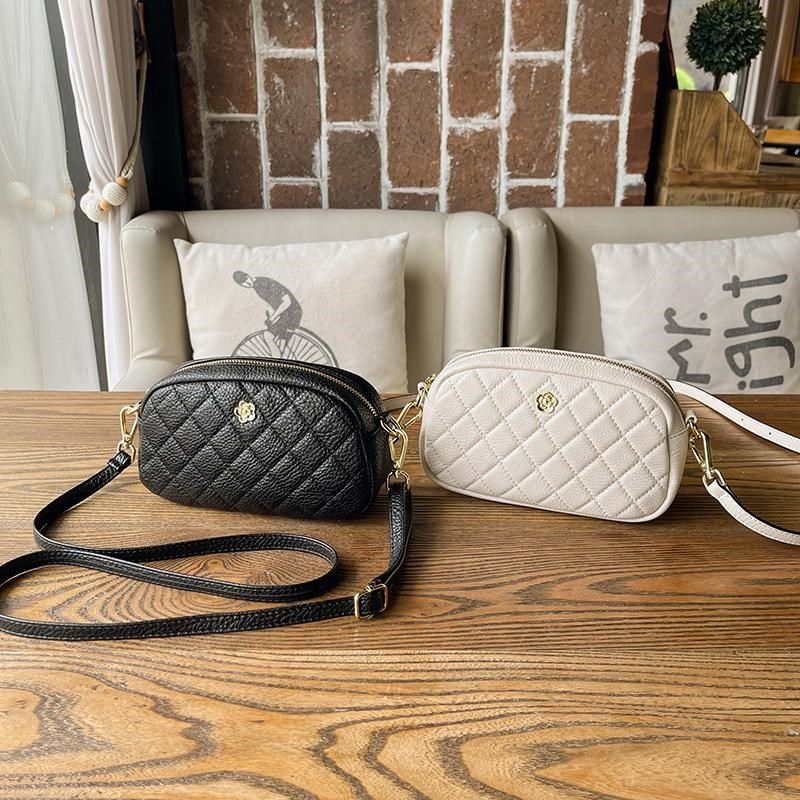 夏季斜挎包女软皮小包2024新款手机小挎包夏天白色包包大容量女包